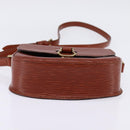 LOUIS VUITTON Epi Saint Cloud PM Shoulder Bag Brown M52213 LV Auth 143321-5