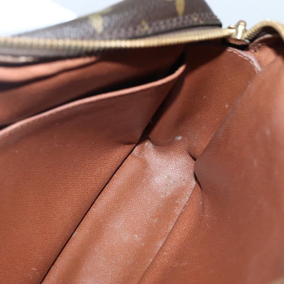 LOUIS VUITTON Monogram Compiegne 23 Clutch Bag M51847 LV Auth 143325