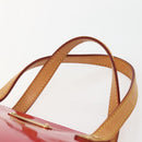 LOUIS VUITTON Monogram Vernis Bellevue PM Hand Bag Rose Pop M93669 Auth 143327-14