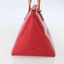 LOUIS VUITTON Monogram Vernis Bellevue PM Hand Bag Rose Pop M93669 Auth 143327-3