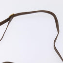 GUCCI GG Supreme Web Sherry Line Bag PVC Beige Gold 56 02 087 Auth 143328-8