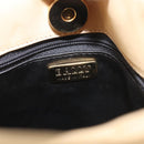 BALLY Shoulder Bag Leather Beige Gold Auth 143330-18