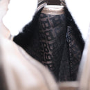 BALLY Hand Bag Leather Champagne Gold Auth 143331-20