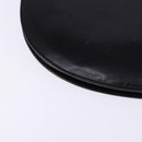 BALLY Shoulder Bag Leather Black Gold Auth 143332-15