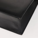 BALLY Shoulder Bag Leather Black Gold Auth 143333-16