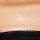 CELINE Macadam Canvas Shoulder Bag PVC Beige Gold Auth 143334-12