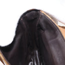 CELINE Macadam Canvas Shoulder Bag PVC Beige Gold Auth 143334-19