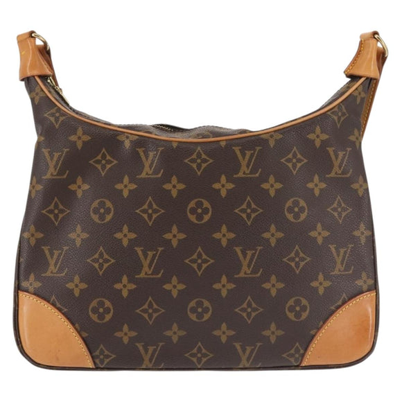 LOUIS VUITTON Monogram Boulogne 30 Shoulder Bag M51265 LV Auth 143335
