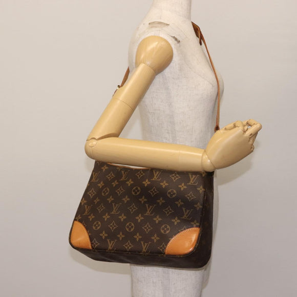 LOUIS VUITTON Monogram Boulogne 30 Shoulder Bag M51265 LV Auth 143335