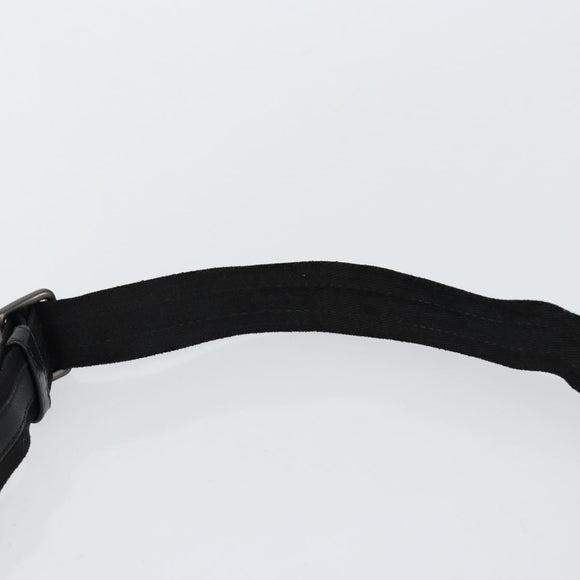 BOTTEGA VENETA INTRECCIATO Shoulder Bag Leather Black Auth 143339