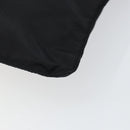 PRADA Shoulder Bag Nylon Black Silver Auth 143341-9