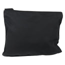 PRADA Shoulder Bag Nylon Black Silver Auth 143341-2