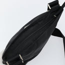 PRADA Shoulder Bag Nylon Black Silver Auth 143341-6