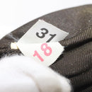 PRADA Shoulder Bag Nylon Khaki Silver Auth 143342-12