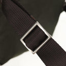 PRADA Backpack Nylon Khaki Silver Auth 143343-10