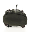 PRADA Backpack Nylon Khaki Silver Auth 143343-5