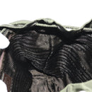 PRADA Backpack Nylon Khaki Silver Auth 143343-28