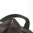 PRADA Backpack Nylon Khaki Silver Auth 143343-8