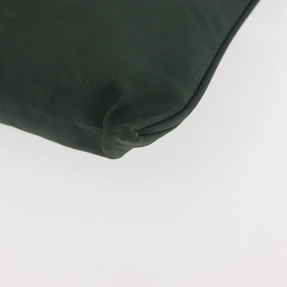 PRADA Shoulder Bag Nylon Khaki Auth 143344