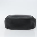 GUCCI Bamboo Hand Bag Leather Black Gold 000 2865 0575 Auth 143348-5