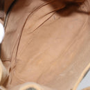 GUCCI GG Supreme Web Sherry Line Shoulder Bag PVC Beige 14 02 034 Auth 143349-11