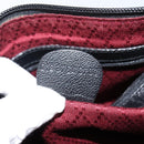 GUCCI Clutch Bag Leather Black Gold Auth 143350-21