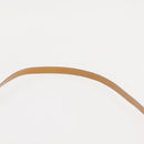 Salvatore Ferragamo Vala Tote Bag Enamel 2way Orange Silver Auth 143352-11