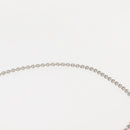 Salvatore Ferragamo Chain Vala Shoulder Bag Enamel Beige Silver Auth 143357-9