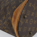 LOUIS VUITTON Monogram Bucket PM Shoulder Bag M42238 LV Auth 143358-16