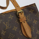 LOUIS VUITTON Monogram Bucket PM Shoulder Bag M42238 LV Auth 143358-19