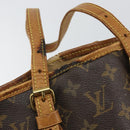 LOUIS VUITTON Monogram Bucket PM Shoulder Bag M42238 LV Auth 143358-9