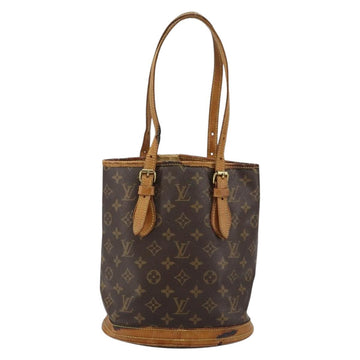 LOUIS VUITTON Monogram Bucket PM Shoulder Bag M42238 LV Auth 143358 - 0