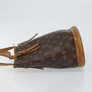 LOUIS VUITTON Monogram Bucket PM Shoulder Bag M42238 LV Auth 143358-4