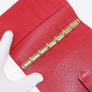 LOUIS VUITTON Epi Agenda PM Day Planner Cover Red R20057 LV Auth 143361-9