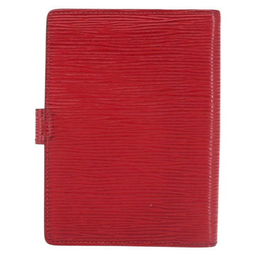LOUIS VUITTON Epi Agenda PM Day Planner Cover Red R20057 LV Auth 143361 - 0