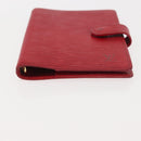 LOUIS VUITTON Epi Agenda PM Day Planner Cover Red R20057 LV Auth 143361-6