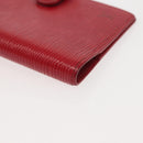 LOUIS VUITTON Epi Agenda PM Day Planner Cover Red R20057 LV Auth 143361-7