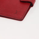 LOUIS VUITTON Epi Agenda PM Day Planner Cover Red R20057 LV Auth 143361-14