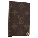 LOUIS VUITTON Monogram Porto Cartes Crdit Pression Card Case M60937 Auth 143363-1