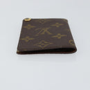LOUIS VUITTON Monogram Porto Cartes Crdit Pression Card Case M60937 Auth 143363-6