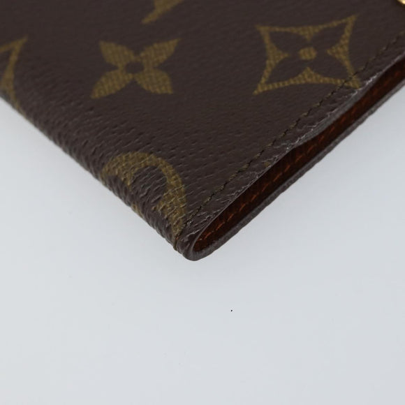 LOUIS VUITTON Monogram Porto Cartes Crdit Pression Card Case M60937 Auth 143363