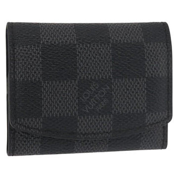 LOUIS VUITTON Damier Graphite Cuff Case LV Auth 143364
