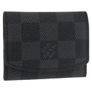 LOUIS VUITTON Damier Graphite Manchetetui LV Auth 143364-1