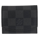 LOUIS VUITTON Damier Graphite Manchetetui LV Auth 143364-13