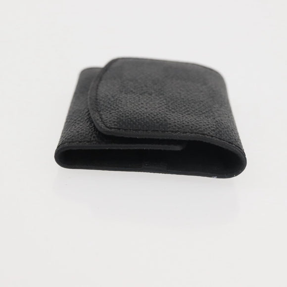 LOUIS VUITTON Damier Graphite Cuff Case LV Auth 143364