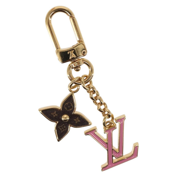 LOUIS VUITTON LV Iconic Charm metal Gold M02347 LV Auth 143365