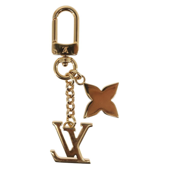 LOUIS VUITTON LV Iconic Charm metal Gold M02347 LV Auth 143365