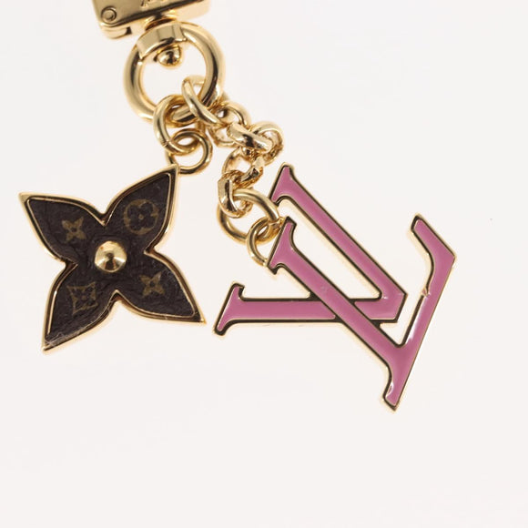 LOUIS VUITTON LV Iconic Charm metal Gold M02347 LV Auth 143365