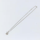 LOUIS VUITTON Monogram Row Halsketting metaal Zilver M02254 LV Auth 143366-10