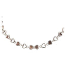 TIFFANY&Co. Puff Heart Necklace Ag925 Silver Auth 143369-1